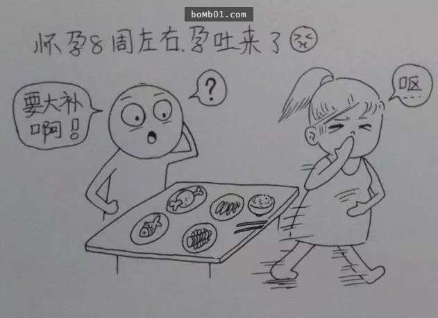 看完這個老公為記錄老婆從懷孕到生產的過程而畫的漫畫，感動流下的熱淚都把枕頭弄濕了…