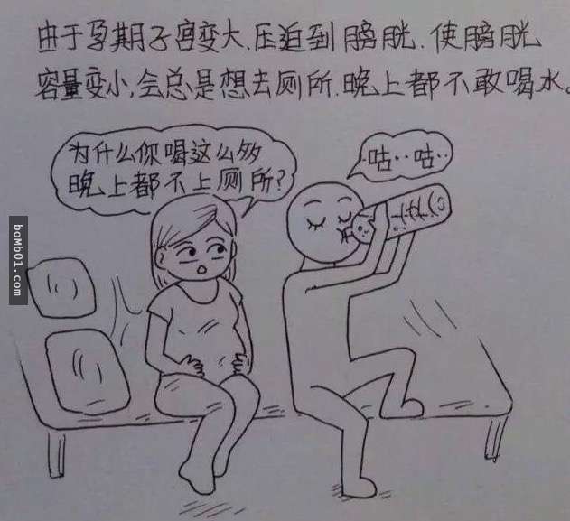 看完這個老公為記錄老婆從懷孕到生產的過程而畫的漫畫，感動流下的熱淚都把枕頭弄濕了…