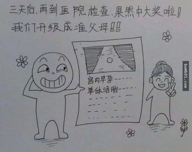 看完這個老公為記錄老婆從懷孕到生產的過程而畫的漫畫，感動流下的熱淚都把枕頭弄濕了…