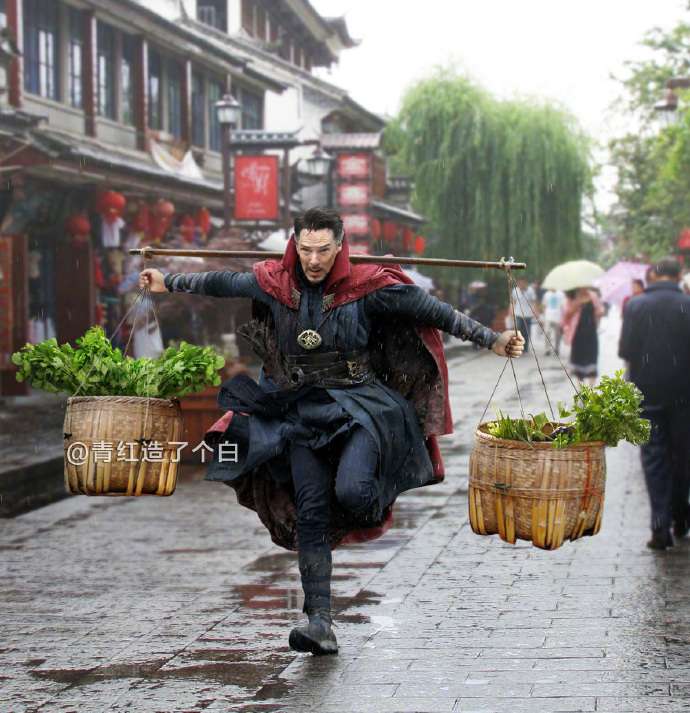 神人改圖！　如果超級英雄是「中國攤販」　意外無違和網友笑慘