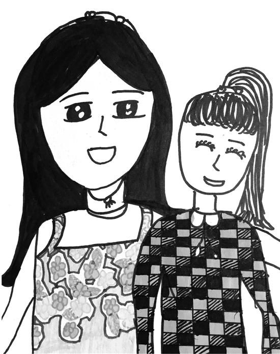 九歲女孩為胃癌媽媽畫畫，「是不是只要我畫好了，媽媽病就好了」