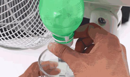 她在風扇後面加了這個，連開冷氣都不用，清涼一整夏！
