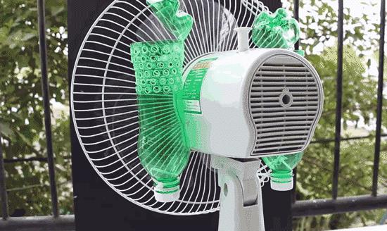 她在風扇後面加了這個，連開冷氣都不用，清涼一整夏！