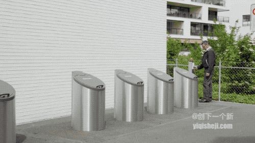 丟再多也不會滿！　瑞士人發明超神的「無底洞垃圾桶」　站在旁邊也不會聞到異味