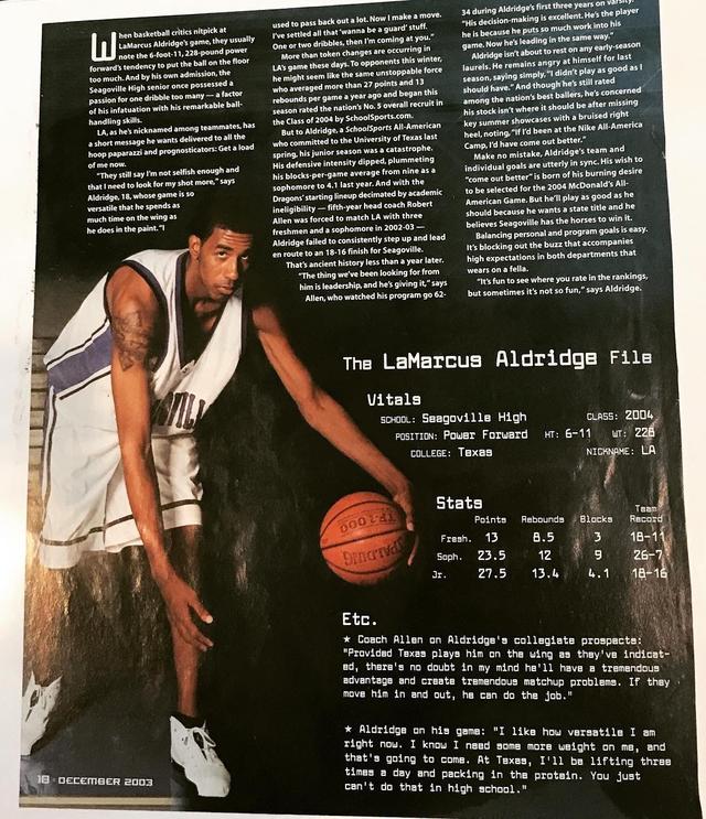 高中時他聽從歐尼爾的勸告放棄加盟NBA， 如今成聯盟頂級球員
