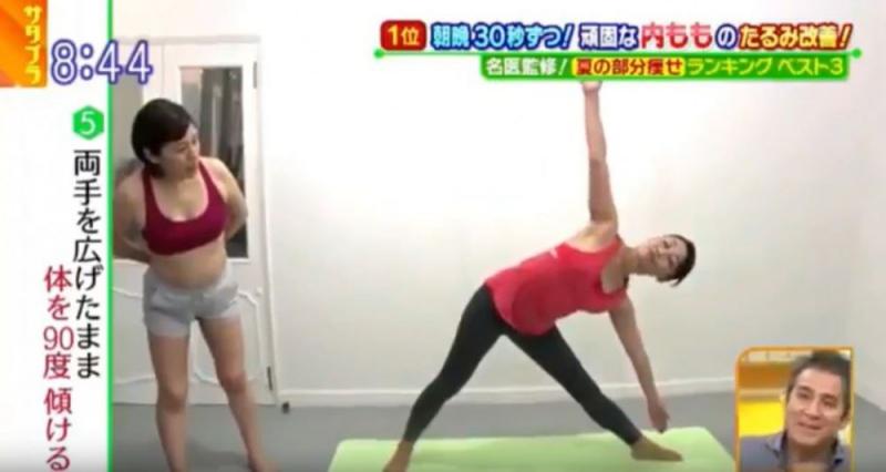 一星期腰圍-7cm！日本女生5式30秒輕鬆瘦身操，懶人都可有纖手、美腿及小蠻腰