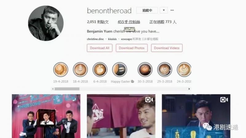 【全港男藝人IG粉絲排行榜】過半藝人北上發展，成龍屈居第5位，第一竟然是他……