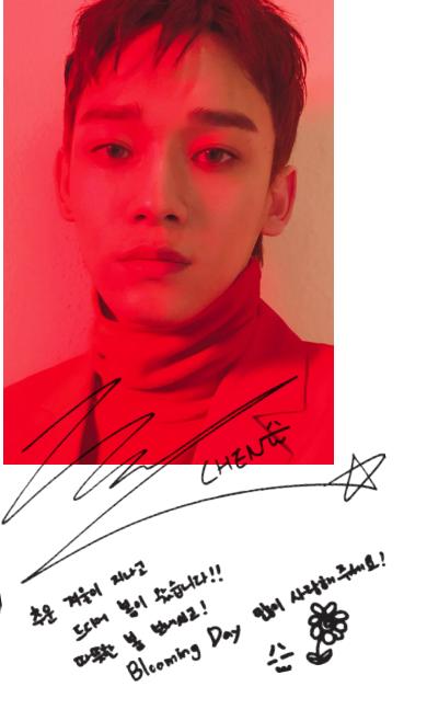 [EXO][分享]180410 CBX新曲message傳達：現在開始幸福的見面吧！