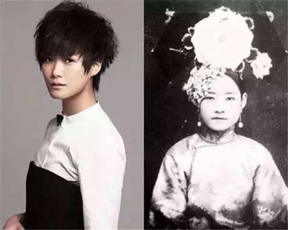 13張「明星像古人」的照片，「99％相似度」網友驚呼：根本轉世而來！
