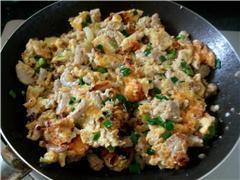美味雞蛋炒魚腸,非常簡單的家常菜 
