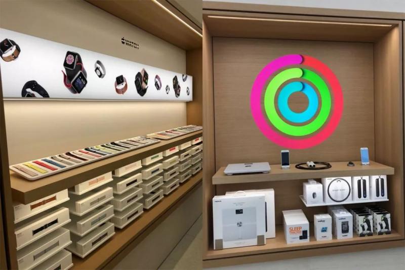 蘋果悄咪咪的開了一家「城市廣場」店，LOGO一股夜店風讓人摸!!