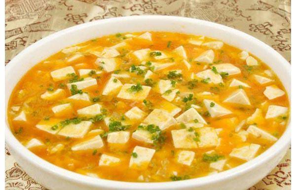 美食做法家常菜：蟹黃豆腐