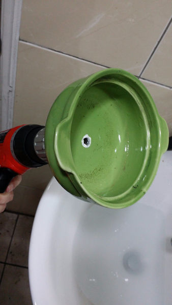 花器DIY 玻璃瓶&陶瓷打洞教學
