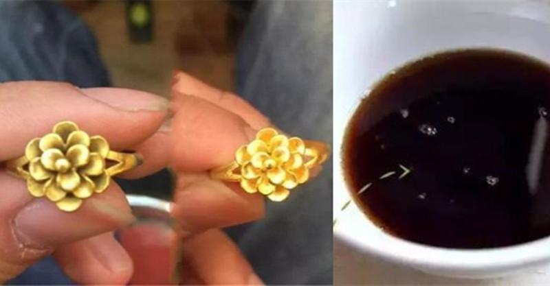「戴舊的金銀首飾」別花錢去金店清洗了！教你一小妙招，首飾嶄新如初！