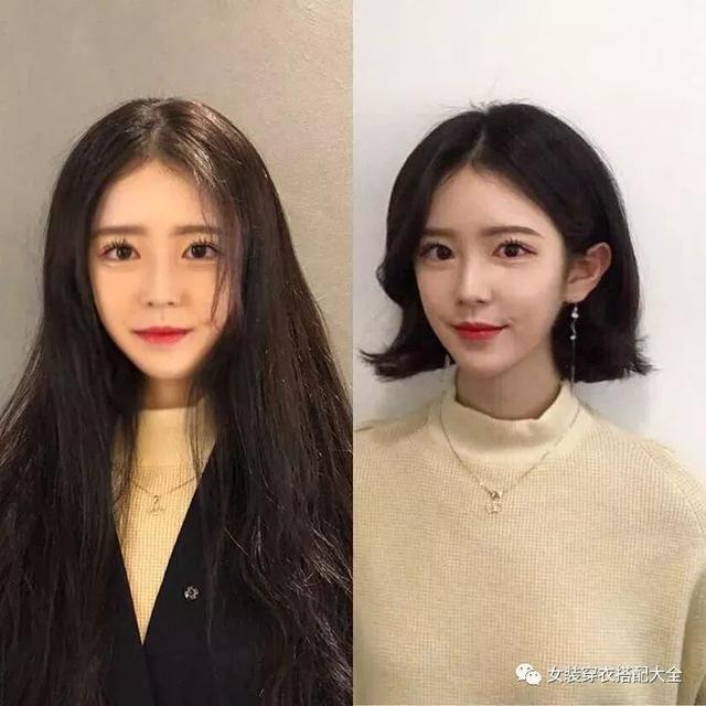 「圓臉」女孩子剪什麼樣的髮型最顯瘦？趕緊收藏這篇，顯瘦簡直不要太明顯啊！