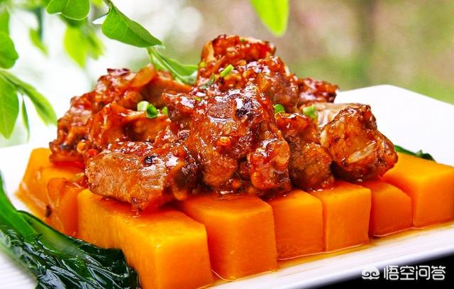 美食與烹飪 排骨蒸南瓜怎麼做？