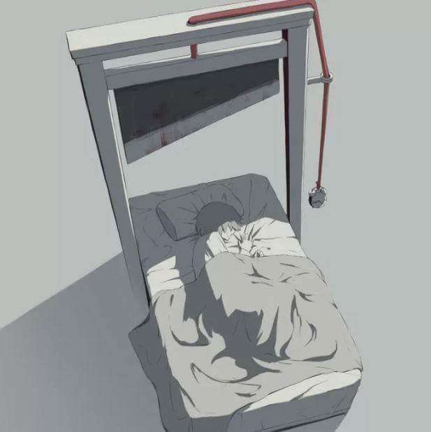 19張「我們每天都在承受著一樣痛苦」的超寫實插畫