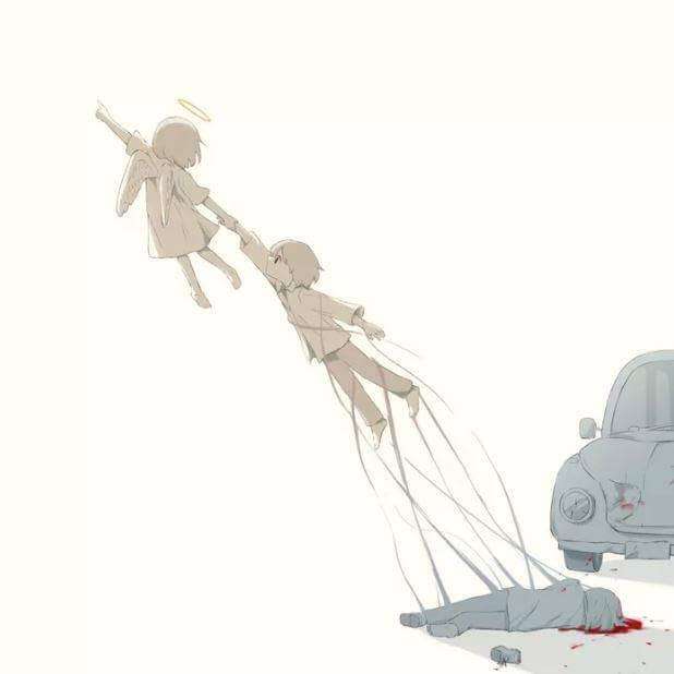 19張「我們每天都在承受著一樣痛苦」的超寫實插畫