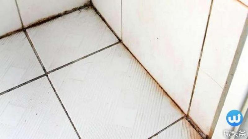 浴室磁磚縫隙容易積水長黴卡污垢！老婆只用了「一根東西」就變全新的，而且再也不會髒！！ 