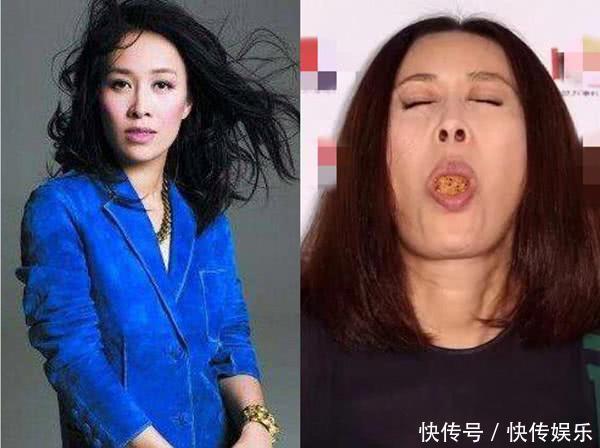 劉嘉玲卸妝後，那英卸妝後，王菲卸妝後，網友：丑驢三隻！