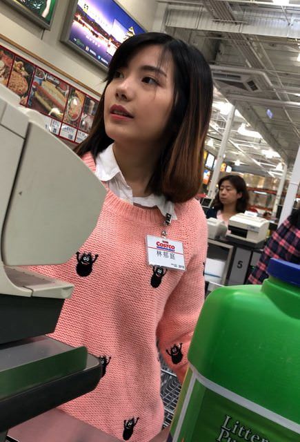 他在中和好市多被正妹店員煞到！「原來是超可愛工讀生」上網求神...結果真的神到了！