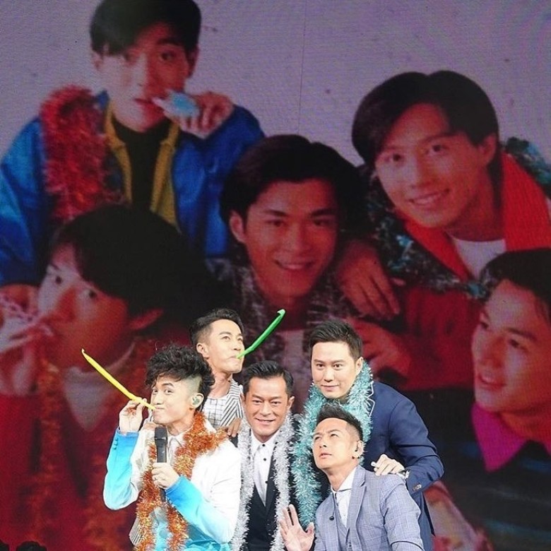 古巨基演唱會 新五虎世紀合體！