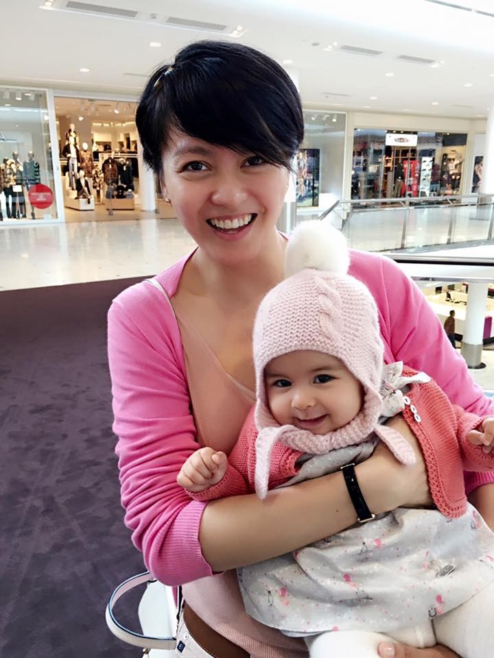 神基因！Gigi梁詠琪遺傳長腿給女兒❤才3歲身高就直逼媽媽腰部！網民：真的好高！
