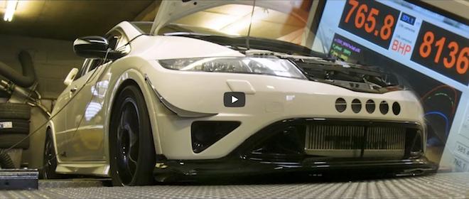 「動力無限蔓延」全英國最速Civic Type R！動力超越Aventador SV！ 