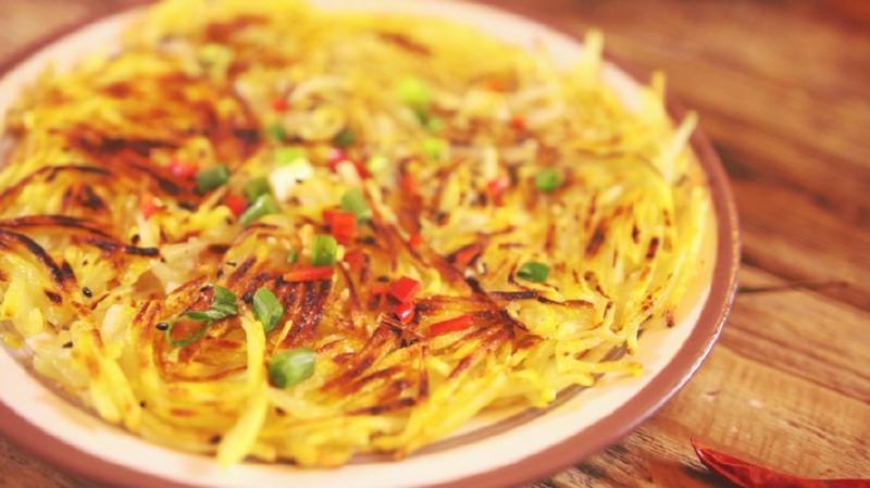 土豆最香濃的吃法，焦香脆嫩，保留了食材原本的香氣