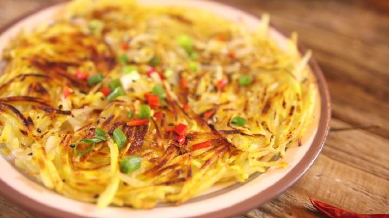 土豆最香濃的吃法，焦香脆嫩，保留了食材原本的香氣
