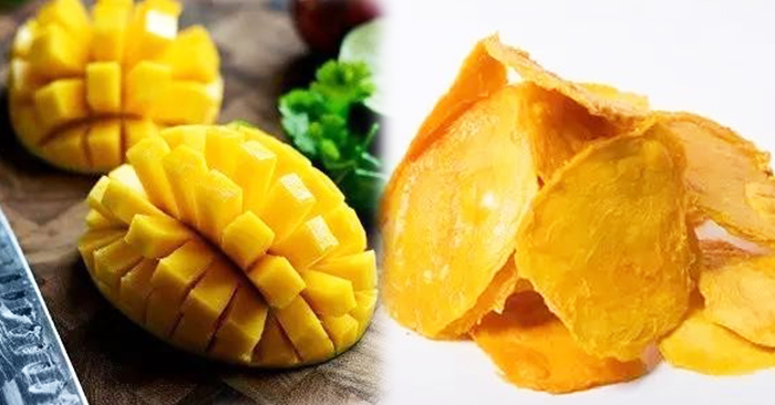 已經被「曬乾的芒果」在浸水15分鐘後竟然還原成芒果？！挑戰不可能，馬上買一包來試試看！ 