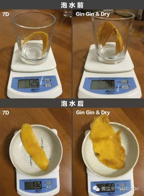 已經被「曬乾的芒果」在浸水15分鐘後竟然還原成芒果？！挑戰不可能，馬上買一包來試試看！ 