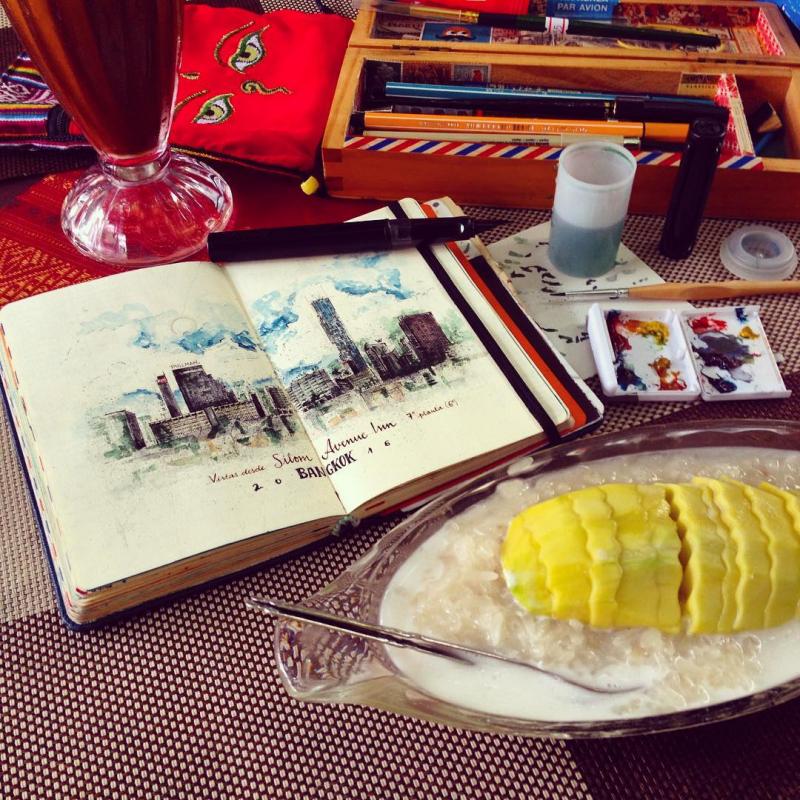 辭掉多年工作寫出《超精美藝術手帳》，跟著他的筆記一起環遊世界！