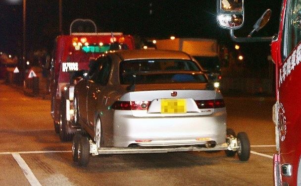 反非法賽車行動 場面壯觀 