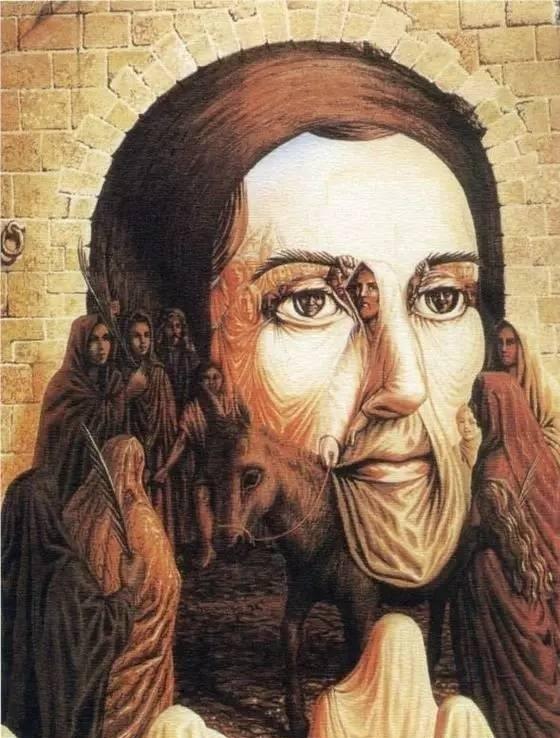 神奇！這張圖裡有6個人，4隻羊，你能全部找出來嗎？找到五個就是天才了！考驗你的眼力！