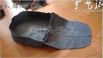 她把「牛仔褲→後背包」也太神！霸氣一刀劃到底「再縫上拉鍊」後...簡易步驟人人都能做！ 