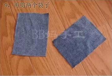 她把「牛仔褲→後背包」也太神！霸氣一刀劃到底「再縫上拉鍊」後...簡易步驟人人都能做！ 