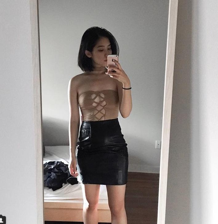  歐美系正妹…白T快被炸開超誘人！網暴動：第一次想當冰棒