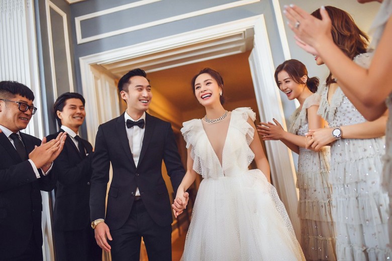 阿嬌髮結婚唯美視頻！「我們會狠狠的幸福下去！」
