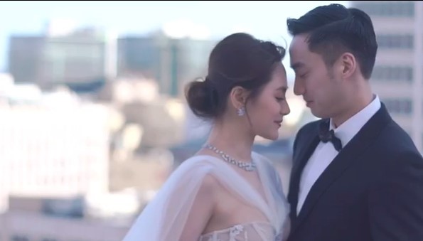 阿嬌髮結婚唯美視頻！「我們會狠狠的幸福下去！」