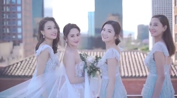 阿嬌髮結婚唯美視頻！「我們會狠狠的幸福下去！」