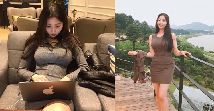 微肉又怎樣！「身材明顯很過分」…男人都偷瞄：眼睛吃很飽