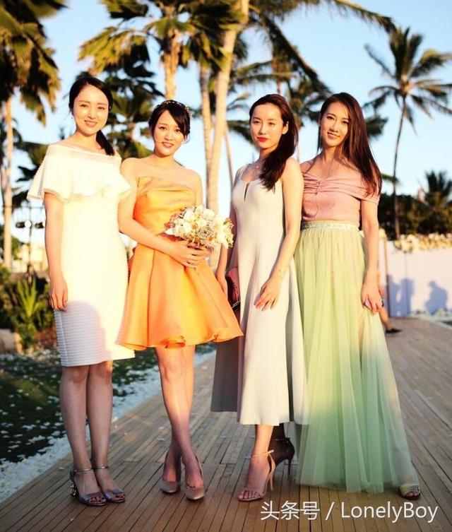 安以軒在「浪漫夏威夷」完婚，婚紗卻被網民酸：「像豬大腸！」最後接到捧花的竟然是「她」！ 