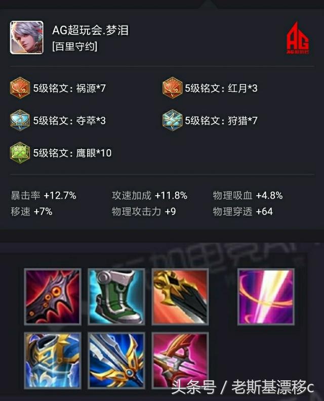 王者榮耀：射手是出破曉還是破軍，看看職業選手出裝就知道了！