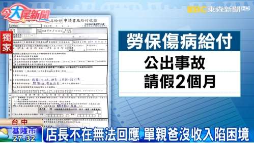 沒喊「歡迎光臨」店長罰他寫50遍　單親爸隔天衝回家拿慘摔車