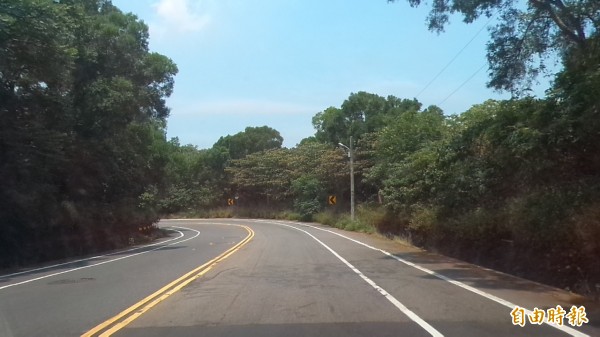 竹117線湖口鐵騎路危險彎道 地方盼截彎取直