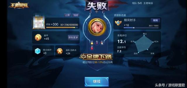 王者榮耀：高端局玩家在黃金局連輸多局，舉報無效後才恍然大悟