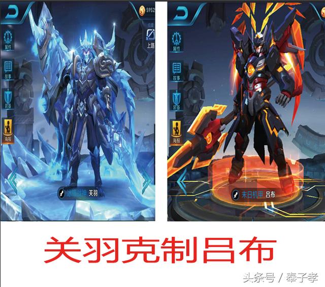 王者榮耀：邊路戰士克制關係，這英雄克關羽，花木蘭最怕這2戰神
