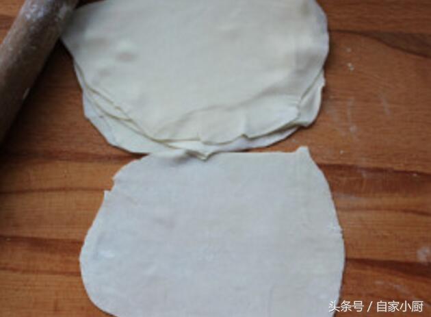 餃子皮版三絲香酥春卷，即少油，又美味