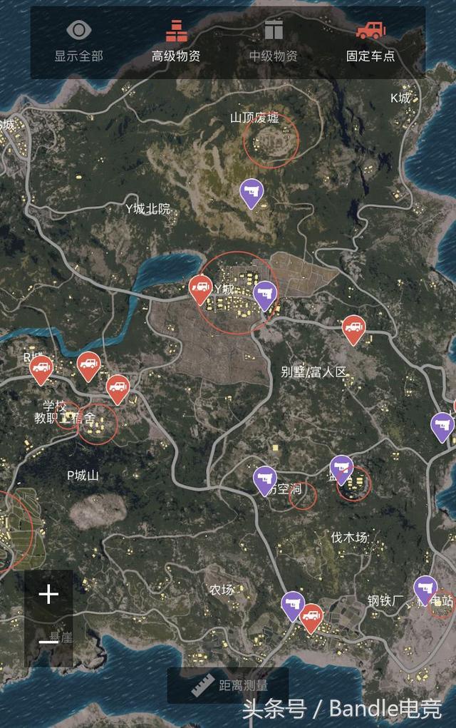 刺激戰場：一起來孤島地圖扒一扒，固定車點高級槍械就在這裡